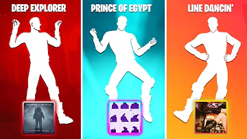 ALL NEW FORTNITE DANCES & EMOTES WITH THE ACTUAL MUSIC