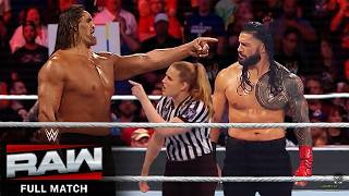 Roman Reigns vs. The Great Khali: Raw, Dec. 19, 2024 - Extreme Rules Match