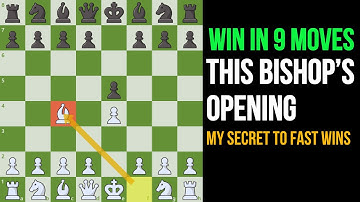 I Mastered the Bishop’s Opening and Started Winning in 9 Moves (No Prep Needed)