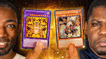 YUGI vs GRANDPA! Exodia Millennium VS Shining Sarcophagus! Yu-Gi-Oh Anime Theme Duel!