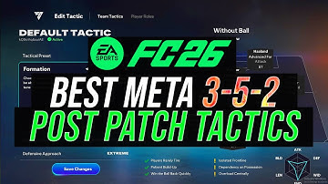 *POST PATCH* BEST META 3-5-2 CUSTOM TACTICS & FORMATION GUIDE - FC 26