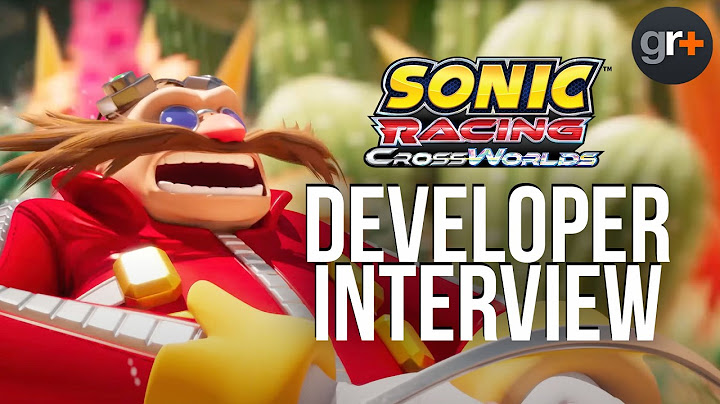 Sonic Racing: CrossWorlds focus is on competitive play | Developer Interview