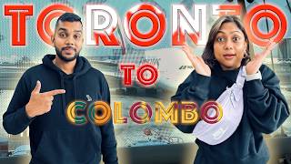 Canada To Sri Lanka | Emirates Flight Experience and Lounge Access |සිංහල vlogs|ALLDAY VLOG 56 🇨🇦🇱🇰