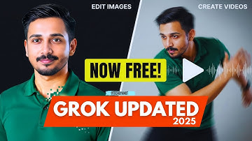 Grok Imagine UPDATE — Edit Images & Create Videos FREE