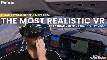 The Future of VR Flight Simulation | Testing the Pimax Crystal Super in MSFS 2024 [Virtual Reality]