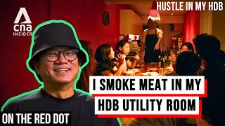 This HDB Home Dining Chef Serves BBQ Food Smoked From His Utility Room! | On The Red Dot