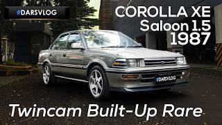 MODIFIKASI TIPIS MANIS - Toyota Corolla Twincam XE Saloon 1.5 AE91 1987 ‼️ #DARSVLOG