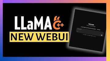 Llama.cpp に新しい Web UI が追加されました