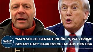 UKRAINE-KRIEG: 'Man sollte genau hinhören, was Donald Trump gesagt hat!' Paukenschlag aus den USA!