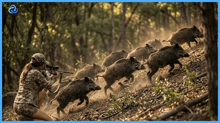 Wild Boar Hunting – Dangerous Moments Hunter Takes Down Hundreds Hogs with Impossible Shots