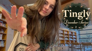 Public ASMR | Unpredictable triggers in de Bibliotheek & veel kletsen!