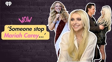 Taylor Momsen on making her new album, REUNION with Jim Carrey & Mariah Carey mention in her song?!
