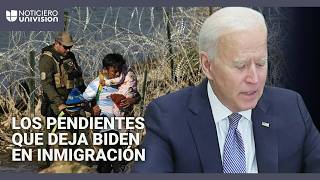 ¿Qué promesas deja sin cumplir Biden en materia de inmigración? Te explicamos