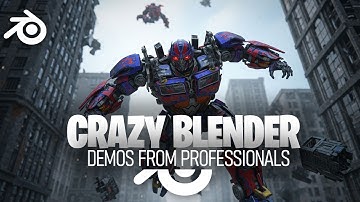 New crazy Blender demos from professions