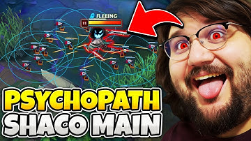 Psychopath with 20,000 hours of Shaco makes the enemy team SUFFER