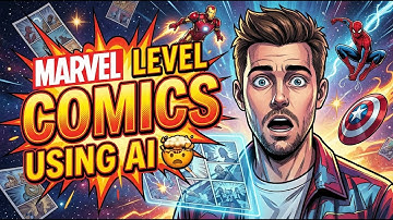 I created an entire Comic With AI - You Need to See This