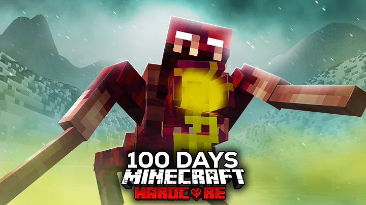I Survived 100 Days in the Arctic in Hardcore Minecraft
