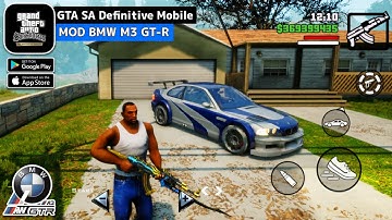 BMW M3 GT-R MOD GFX GRAPHICS🔥 GTA SA Definitive Mobile (Android/iOS) 