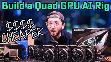INSANE Quad GPU Local AI Build