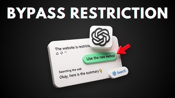 How to FIX ChatGPT Unable to Visit Blocked Websites With this SIMPLE Trick
