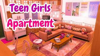 Teen Girls Apartment | The Sims 4 Speed Build (No CC)