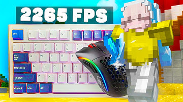 Relaxing Bedwars ASMR Keyboard & Mouse Sounds With Nuphy WH80