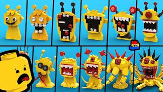 LEGO Sprunki: Building Phases 1 to 12 (SIMON) - Sprunki Incredibox