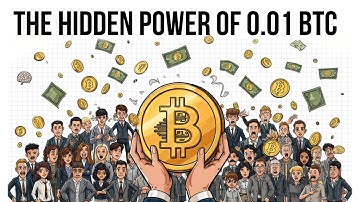 De verborgen kracht van 0,01 Bitcoin - wat ze je niet willen laten weten