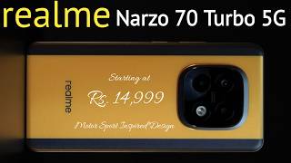 Realme Narzo 70 Turbo 5G : Design, Specs and Features @officialmksaini #realme