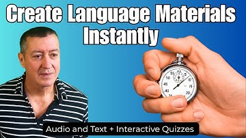 Generate Multiple Materials For Your Language Class-EdCafe