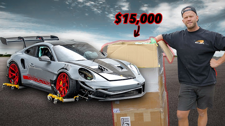 I COMPLETELY REBUILT A TOTALED 2024 PORSCHE GT3RS