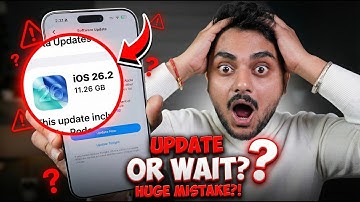 iOS 26.2 Released 🔥 Big Update! What’s New? Should You Update or Wait?