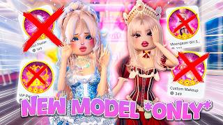 Trend Setter plays as a NEW MODEL *NO Gamepasses* (drama)! | Dress To Impress Roblox