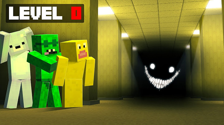 We Played a BACKROOMS MOD in Minecraft 