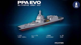 Italian Navy FREMM EVO & PPA EVO at Euronaval 2024