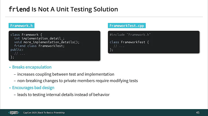 Back to Basics: Master C++ Friendship - Mateusz Pusz - CppCon 2025