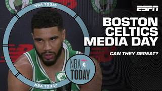 BOSTON CELTICS MEDIA DAY ☘️ This team is WIRED TO WIN! - Zach Lowe | NBA Today