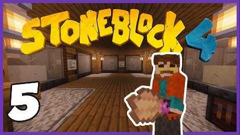 Unearther Automation Begins in FTB Stoneblock 4 – Upgrading to Unbreaking Brushes (Ep 5)