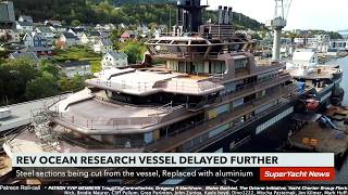 GIANT $600 Million Research Vessel/Superyacht Build in Crises? | SY Clips