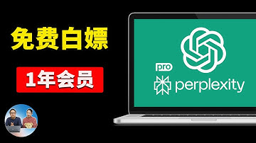 限时免费！ChatGPT Go、Perplexity Pro 一年会员狂送中！立省数百刀，不领就亏爆了！｜零度解说
