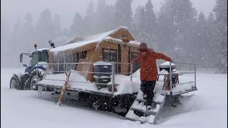 5 DAYS OF WINTER CAMPING AT -15°C