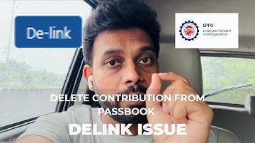 5 Solutions to Delink your PF account issue | Delete company from passbook | Delete Your PF Account
