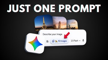 How to BATCH Generate 10 Images with Gemini AI - COPY This Prompt