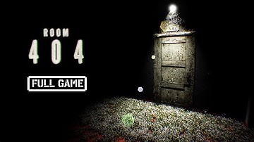 Room 404 | FULL HORROR GAME - No Commentary