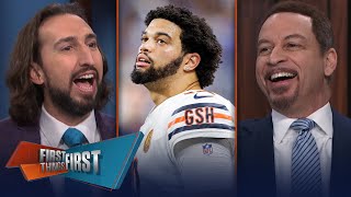 Vikings ‘could win the NFC,' Have the Bears hurt Caleb Williams' outlook? | NFL | FIRST THINGS FIRST