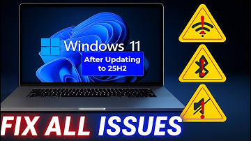 How to Fix Wi-Fi, Bluetooth & Sound Problem After Updating to Windows 11 25H2