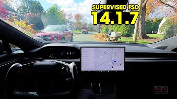 Tesla FSD 14.1.7 - First Impressions!