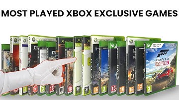 Unboxing the 20 Most Played Xbox Exclusive Games of All Time