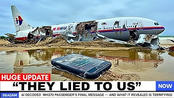 AI decodeerde het laatste bericht van een MH370-passagier – en wat het onthulde is ANGSTAANJAGEND!