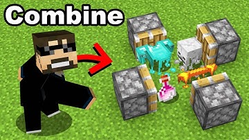 COMBINE Items INFINITELY in Minecraft